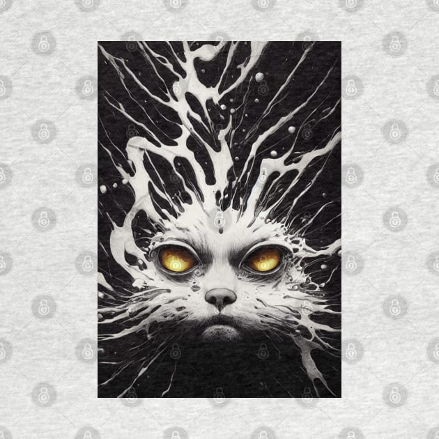 Dripping Cat by Newtaste-Store